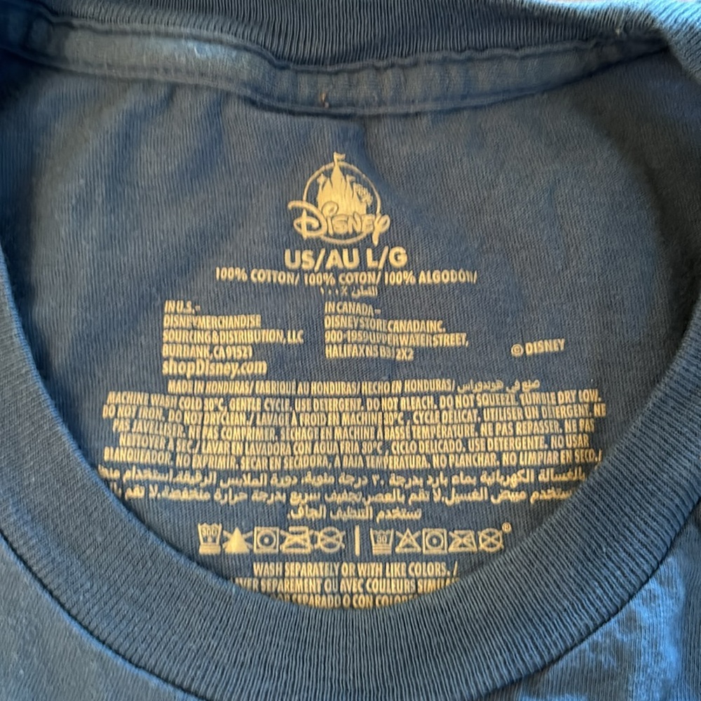 💪DISNEY’S ALADDIN GENIE SHORT SLEEVE TEE SHIRT - Picture 3 of 3